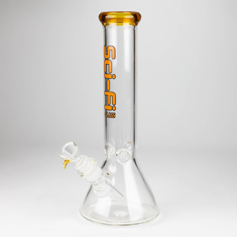 O 12" 7mm Beaker Glass Bong