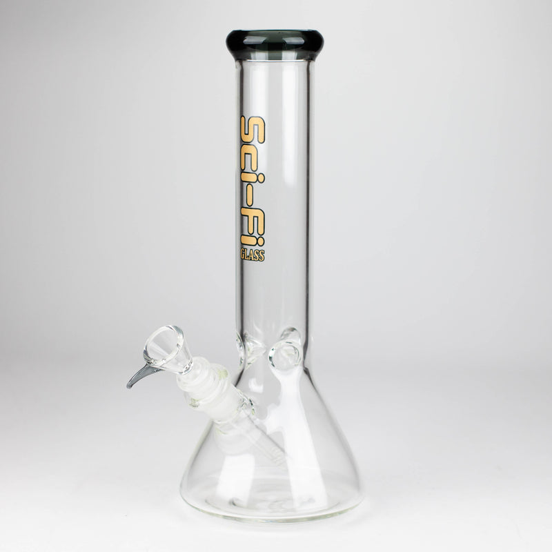 O 12" 7mm Beaker Glass Bong