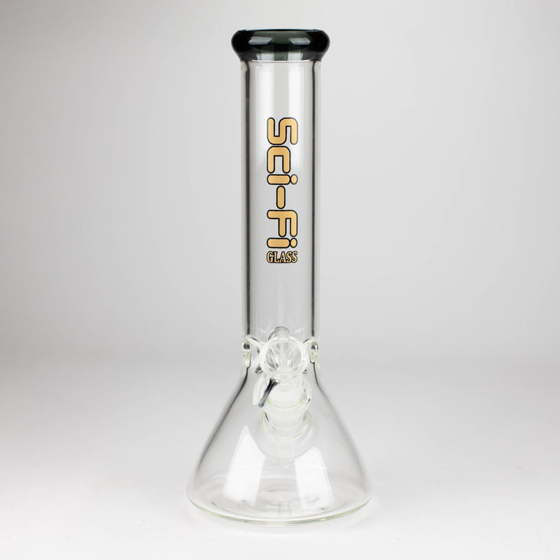 O 12" 7mm Beaker Glass Bong