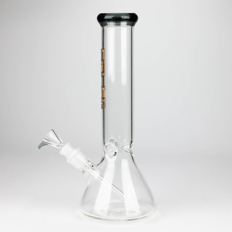 O 12" 7mm Beaker Glass Bong