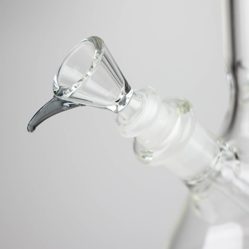 O 12" 7mm Beaker Glass Bong