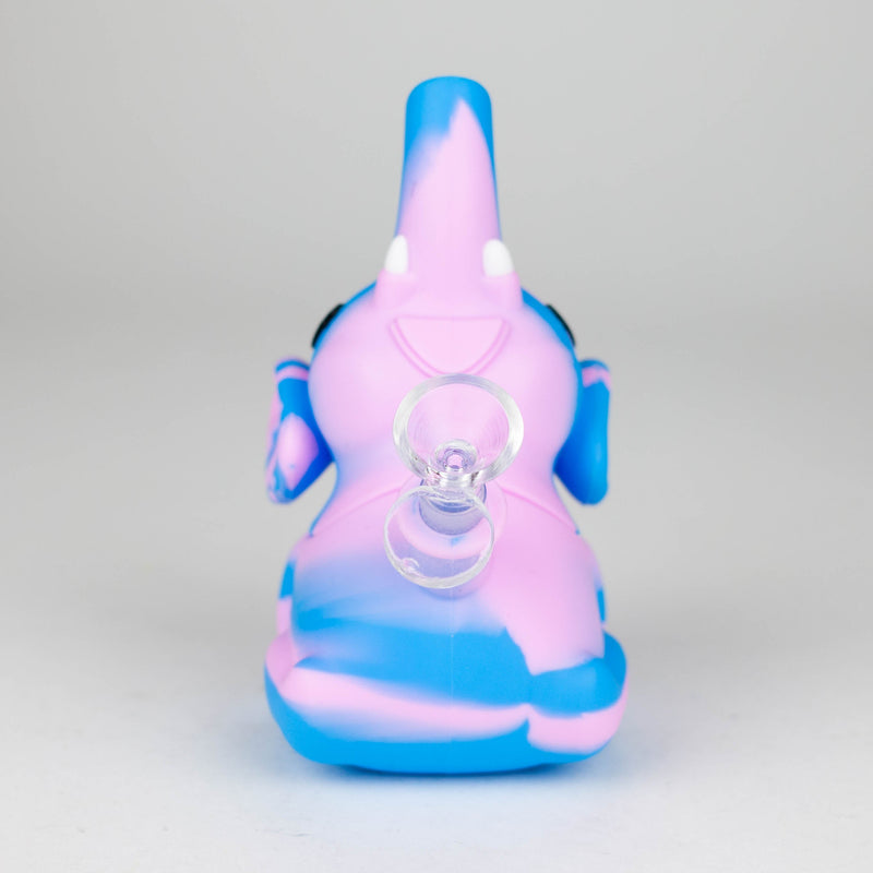 O 6" Elephant Silicon Bong-Assorted [BG104]