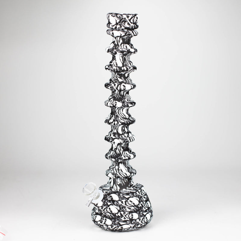 O 9"-15" Height Stretchable Silicon Bong