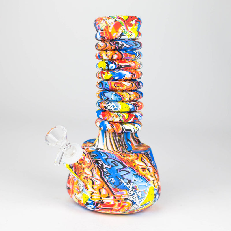 O 9"-15" Height Stretchable Silicon Bong