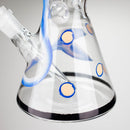 12" MERMAID BEAKER GLASS BONG Glass Bong Bongzie Smokes