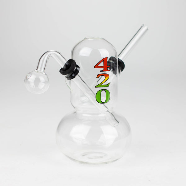 O 6" OIL RIG ROUND WITH STICKER