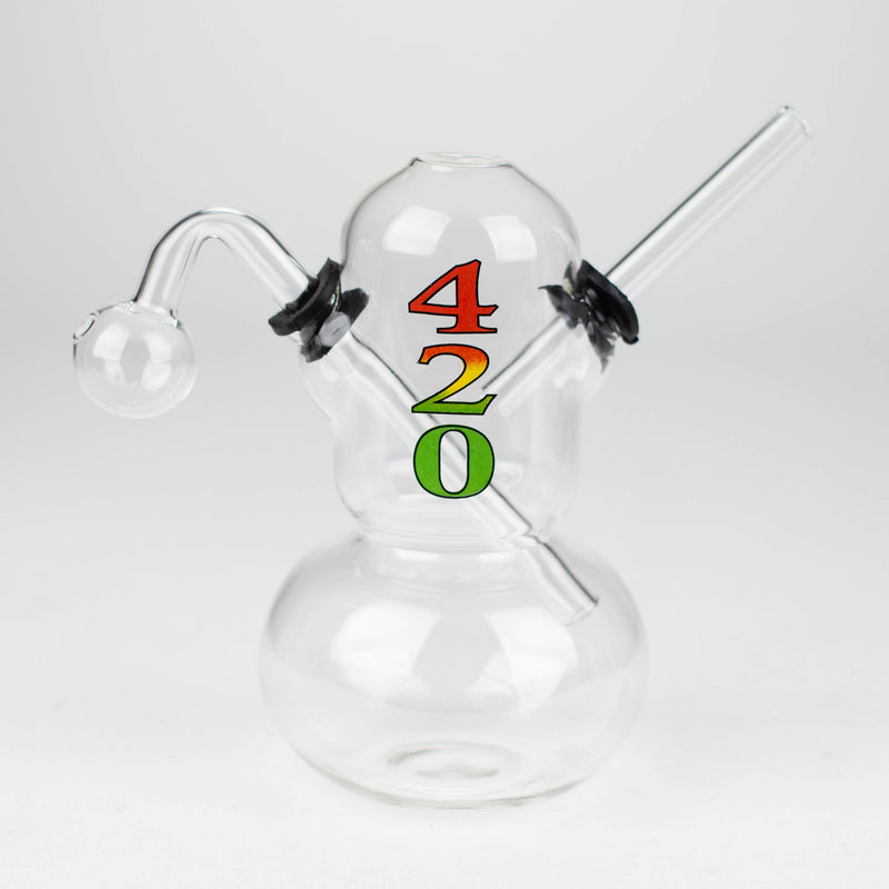 O 6" OIL RIG ROUND WITH STICKER