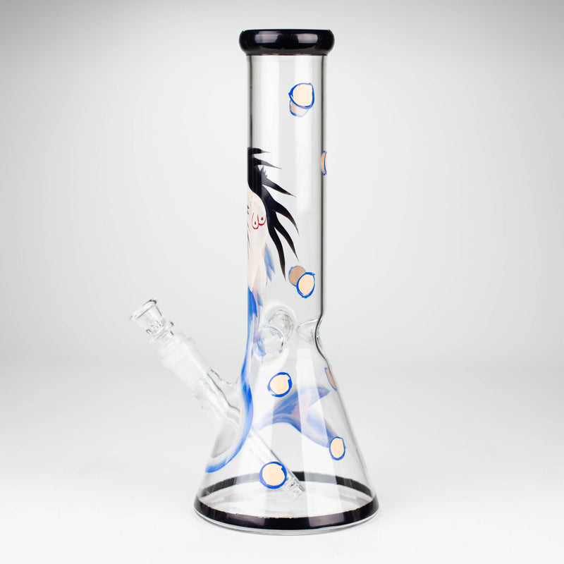 O 12" MERMAID BEAKER GLASS BONG