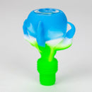2-in-1 Silicone Claw bowl with multi-hole glass bowl-Color Assorted Bowl · Banger · Oil Burner YHS Smoke