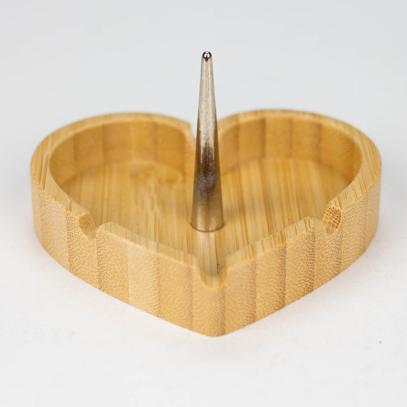 O Wooden Ashtray with Bowl Cleaner