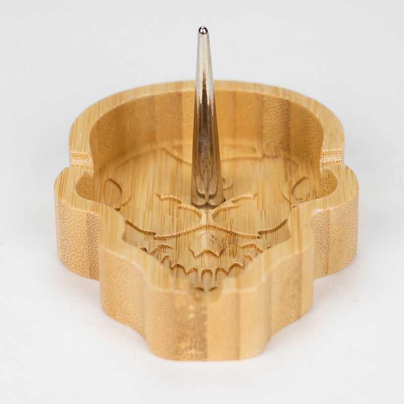 O Wooden Ashtray with Bowl Cleaner