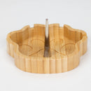 Wooden Ashtray with Bowl Cleaner Wooden Ashtray YHS Smoke