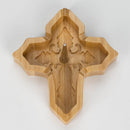 Wooden Ashtray with Bowl Cleaner Wooden Ashtray YHS Smoke Cross (3"x4")
