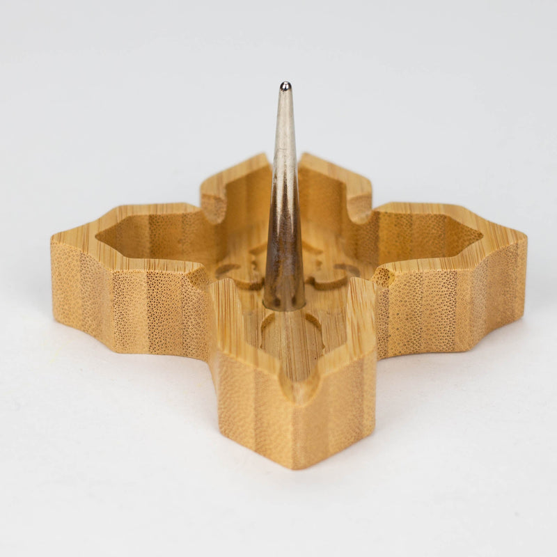 O Wooden Ashtray with Bowl Cleaner