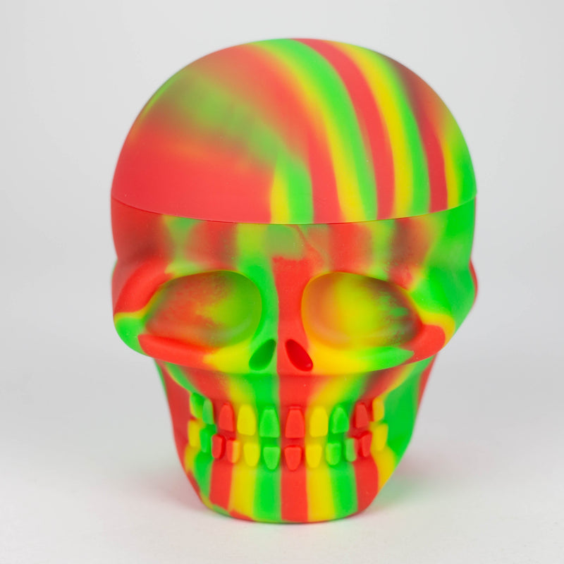 O Skull Silicone Stash JAR - 500ml - Assorted