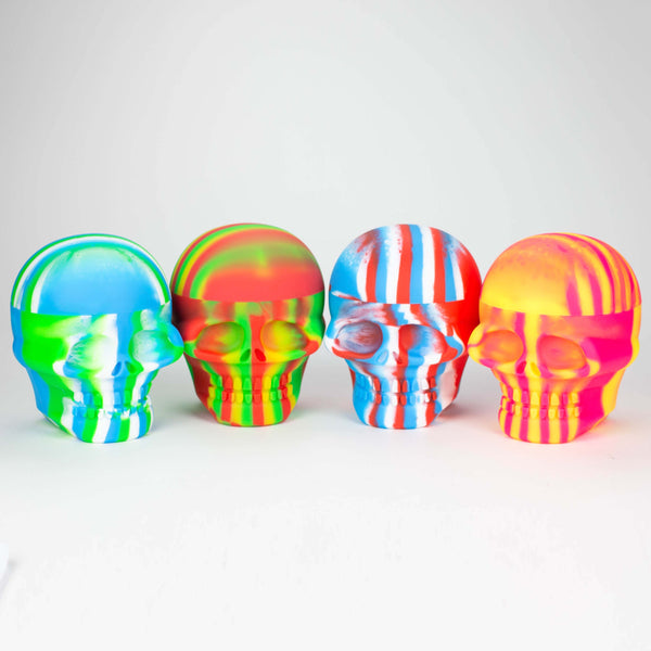 O Skull Silicone Stash JAR - 500ml - Assorted