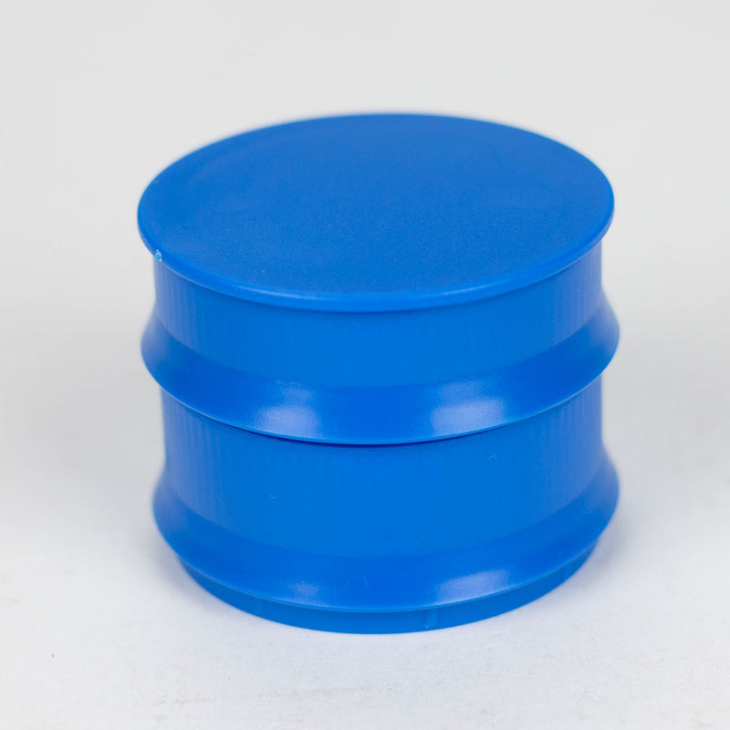 Plastic stash and grinder [C39] - Color Assorted Herb Grinder YHS Smoke