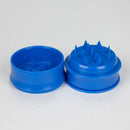 Plastic stash and grinder [C39] - Color Assorted Herb Saver Grinder YHS Smoke