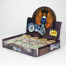 3 parts Skull pictured Grinder Box of 12 Display Pack NIBO Distribution