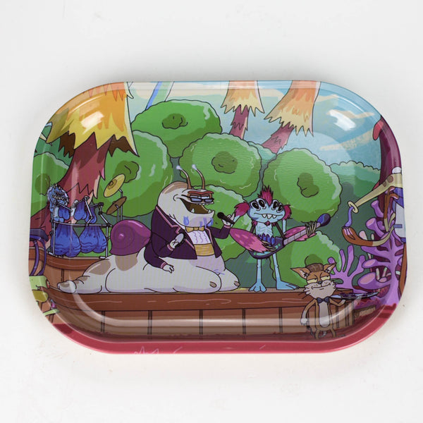 O R&M design metal mini tray