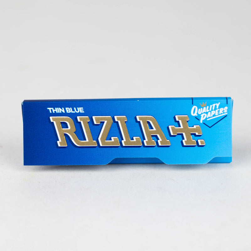 O Rizla | Thin Blue single wide size Box of 100