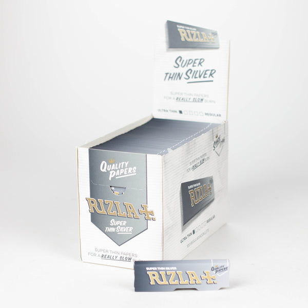 O Rizla | Super Thin Silver single wide Box of 100