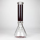 14" Luxury Pattern 9mm glass bong [PIP871] Glass Bong NIBO Distribution