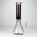 14" Luxury Pattern 9mm glass bong [PIP871] Glass Bong NIBO Distribution