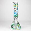 14" Hash King Lion Glow 9mm glass bong [PIP867] Glass Bong NIBO Distribution