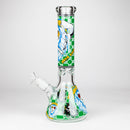 14" Hash King Lion Glow 9mm glass bong [PIP867] Glass Bong NIBO Distribution