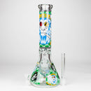 14" Hash King Lion Glow 9mm glass bong [PIP867] Glass Bong NIBO Distribution