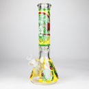 14" Hash King Lion Glow 9mm glass bong [PIP867] Glass Bong NIBO Distribution Design E