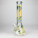 14" Cobra snake Glow 9mm glass bong [PIP868] Glass Bong NIBO Distribution Design C