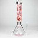 14" Hemp Weed 9mm glass bong [PIP845] Glass Bong NIBO Distribution