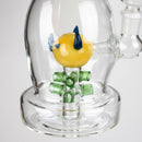 12" Fancy glass water bong Glass Bong Bongzie Smokes