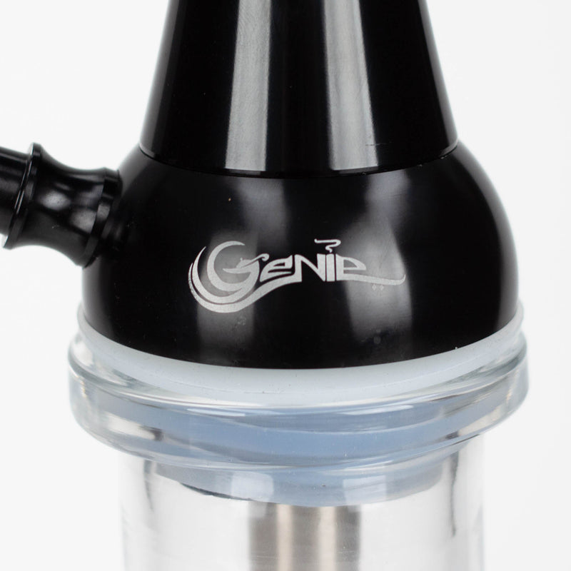 O Genie | 22.5″ Aluminum Hookah with Diffuser,Tray, and Soft Touch Silicone Hose [SS-04]