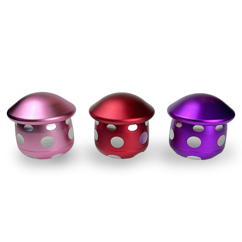 O Mushroom Grinder 4-piece Aluminum