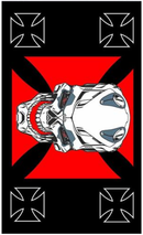 DIGITAL PRINTED 3' x 5' FLY FLAG Flag · Sign NIBO Distribution IRON SKULL