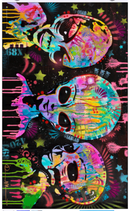 DIGITAL PRINTED 3' x 5' FLY FLAG Flag · Sign NIBO Distribution ALIENS (GLOW-IN-THE-DARK)