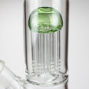 12" glass bong with tree arm percolator Glass Bong Bongzie Smokes