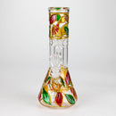 8" Handcrafted Single Dome Percolator Ice Bong-Assorted Glass Bong Bongzie Smokes