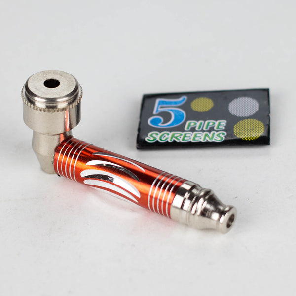 O 2.5" Metal Pipe with screen pack