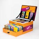 Beep | Refillable jet blue flame lighter Display of 34 [XLC218-2] Torch ONE