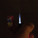 Beep | Refillable jet blue flame lighter Display of 34 [XLC218-2] Torch ONE