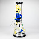 13" Resin 3D Drum Ghoul 7mm glass beaker [DY502] Resin · Silicone · Plastic Bong DY Glass