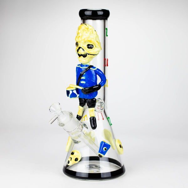 O 13" Resin 3D Drum Ghoul 7mm glass beaker  [DY502]