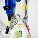 13" Resin 3D Drum Ghoul 7mm glass beaker [DY502] Resin · Silicone · Plastic Bong DY Glass