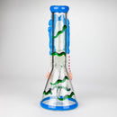 13" Resin 3D artwork 7mm Clown glass beaker [DY511] Resin · Silicone · Plastic Bong DY Glass