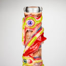 13" Resin 3D artwork 7mm glass beaker water bong [DY525] Resin · Silicone · Plastic Bong DY Glass