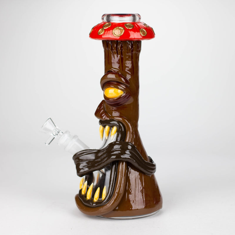 O 10" Resin 3D Spore Fiend glass beaker [DY384]